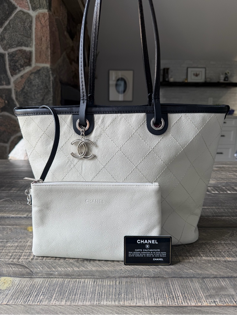 CHANEL Medium Fever Shopping Tote